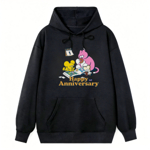 Cartoon Pink Panther Anniversary Hoodie