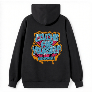 "LOVING FOR YOURSELF" Graffiti Hoodie